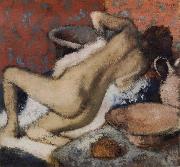 Edgar Degas Apres Le Bain painting